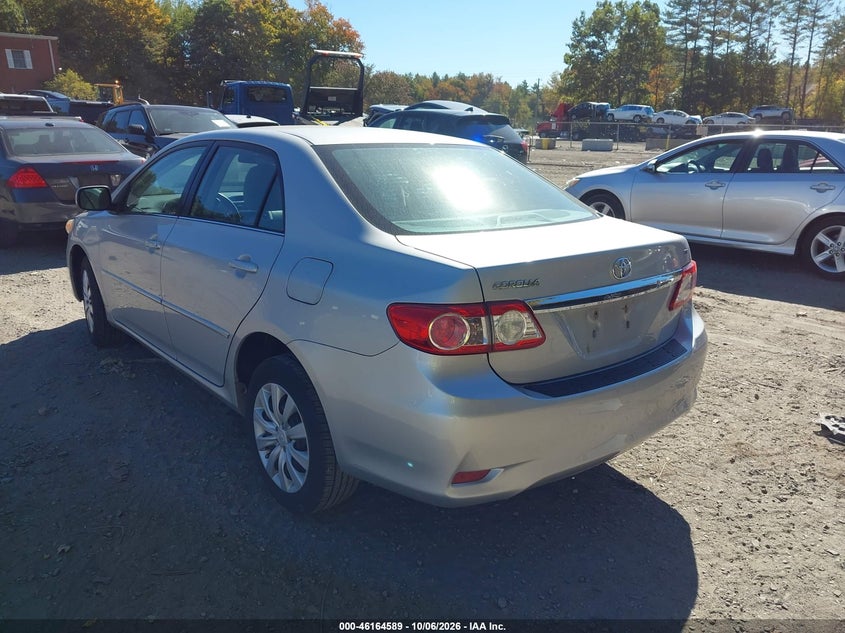 Vin: 2t1bu4ee5dc110997, lot: 46664431, toyota corolla le 20133