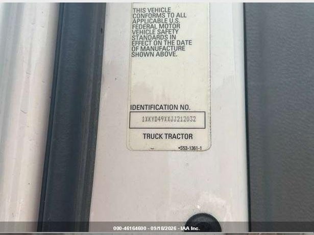 2018 KENWORTH T680 auction photo 7