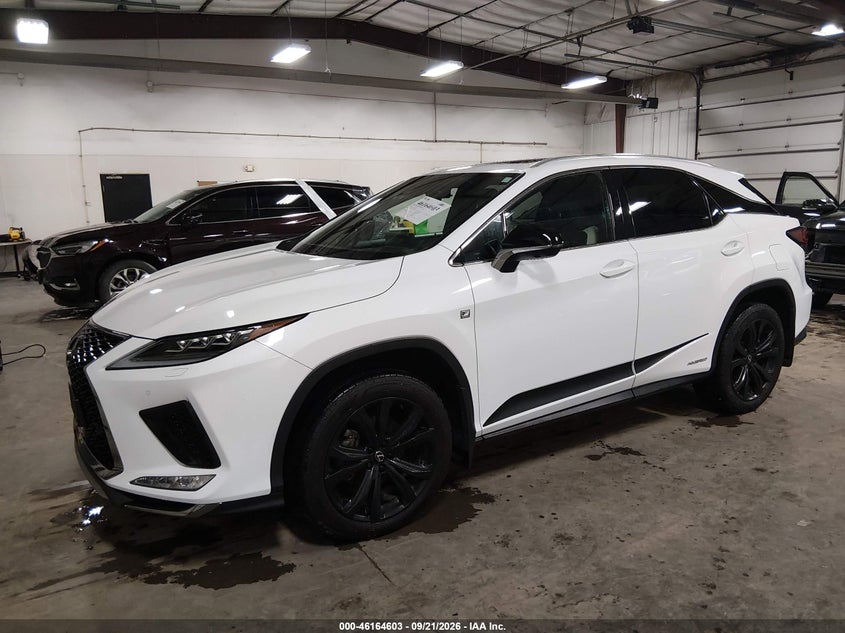 Vin: 2t2sgmda7mc057821, lot: 46664445, lexus rx rx 450h f sport appearance 20212