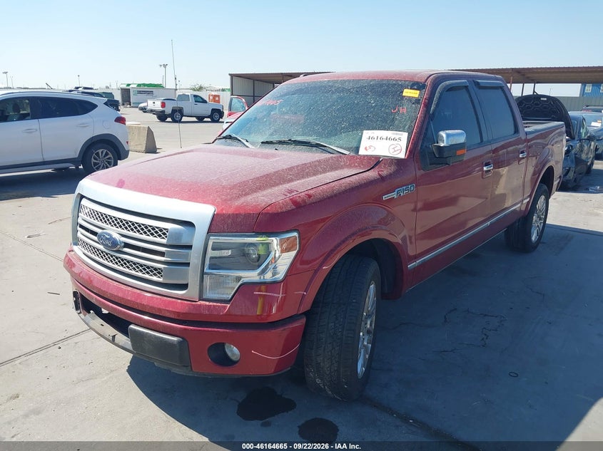 Vin: 1ftfw1cf6efc50037, lot: 46664507, ford f-150 platinum 20142