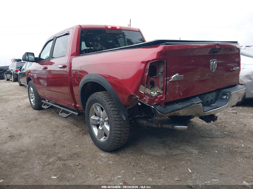 Vin: 3c6rr7ltxfg532783, lot: 46664528, ram 1500 big horn 20153