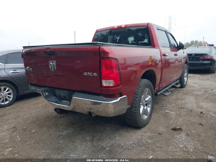 Vin: 3c6rr7ltxfg532783, lot: 46664528, ram 1500 big horn 20154