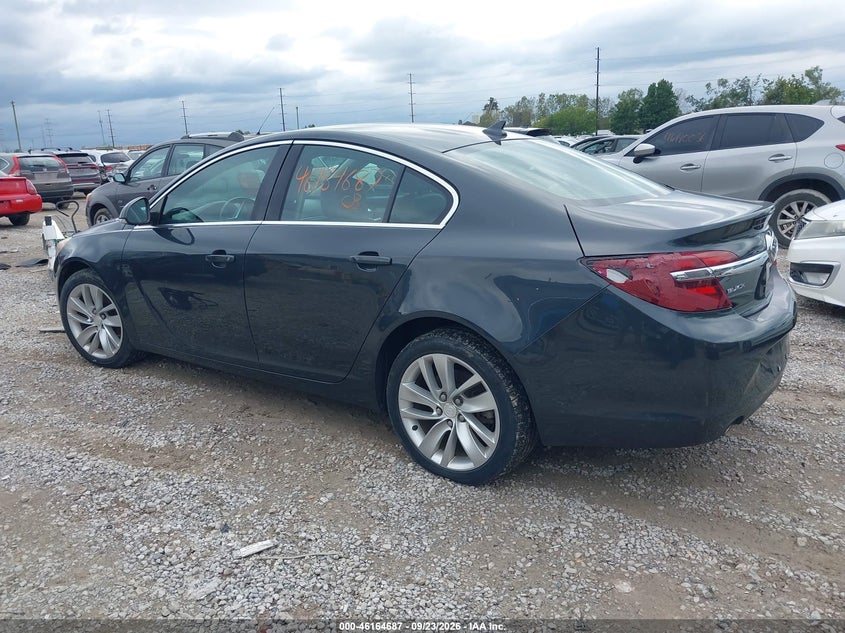 Vin: 2g4gk5ex6e9322145, lot: 46664529, buick regal turbo 20143