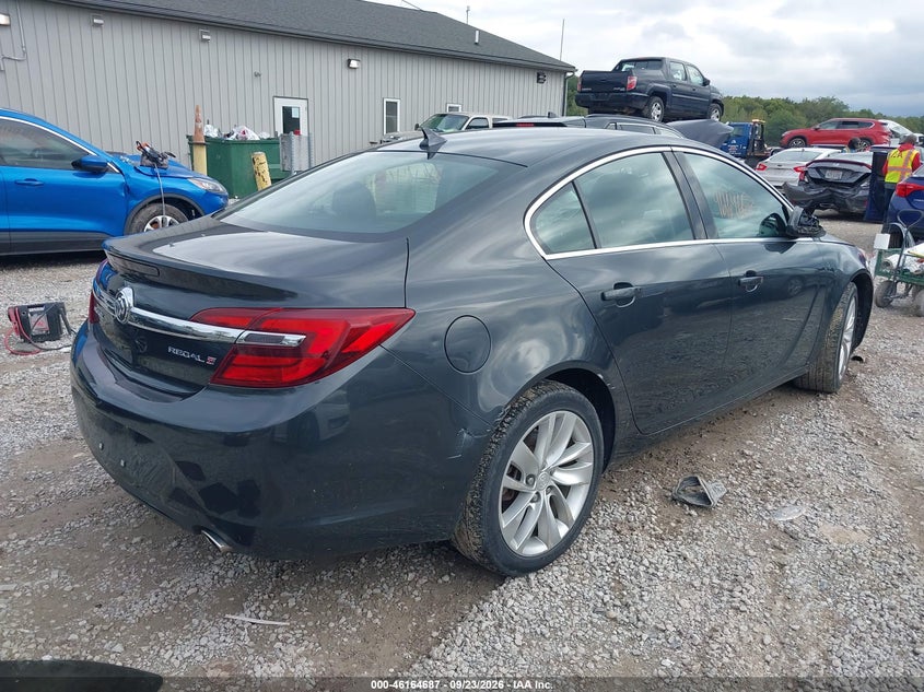 Vin: 2g4gk5ex6e9322145, lot: 46664529, buick regal turbo 20144