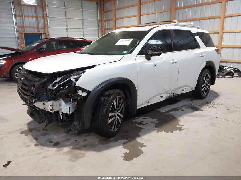 Vin: 5n1dr3dj2sc289469, lot: 46664536, nissan pathfinder platinum 4wd 20252