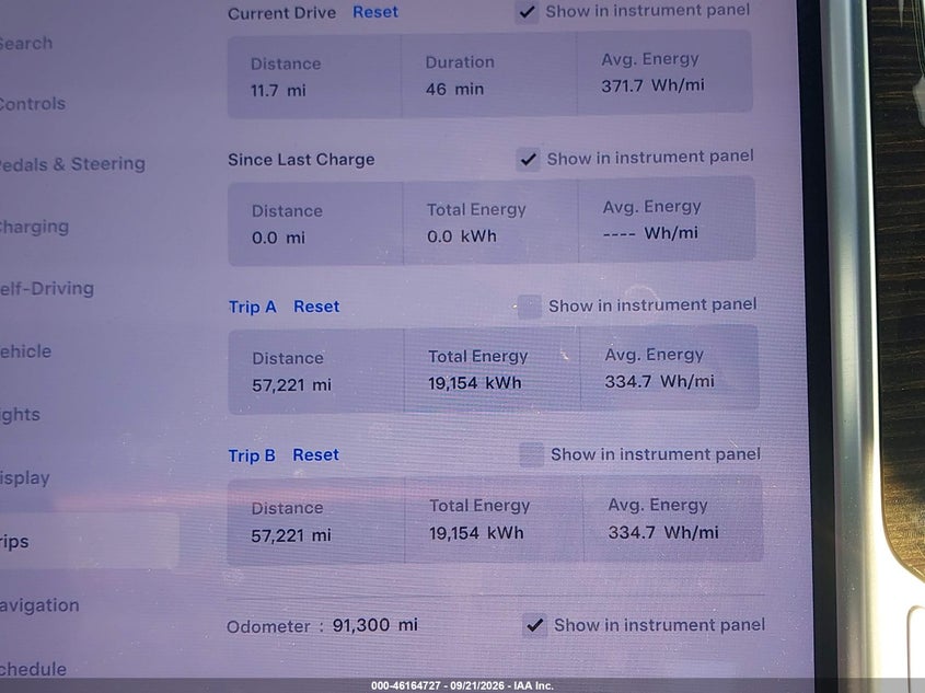 TESLA MODEL S 2015 VIN 5YJSA1S23FF087462