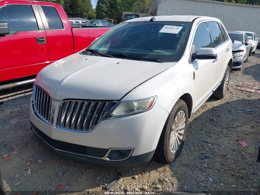 Vin: 2lmdj6jk6ebl18289, lot: 46664578, lincoln mkx 20142