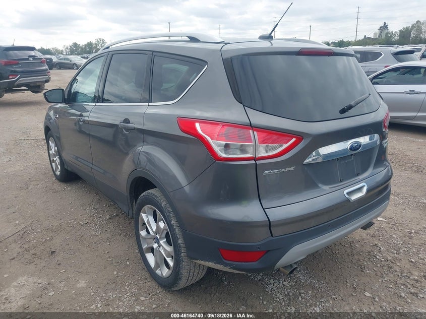 Vin: 1fmcu0jx0eua83051, lot: 46664582, ford escape titanium 20143