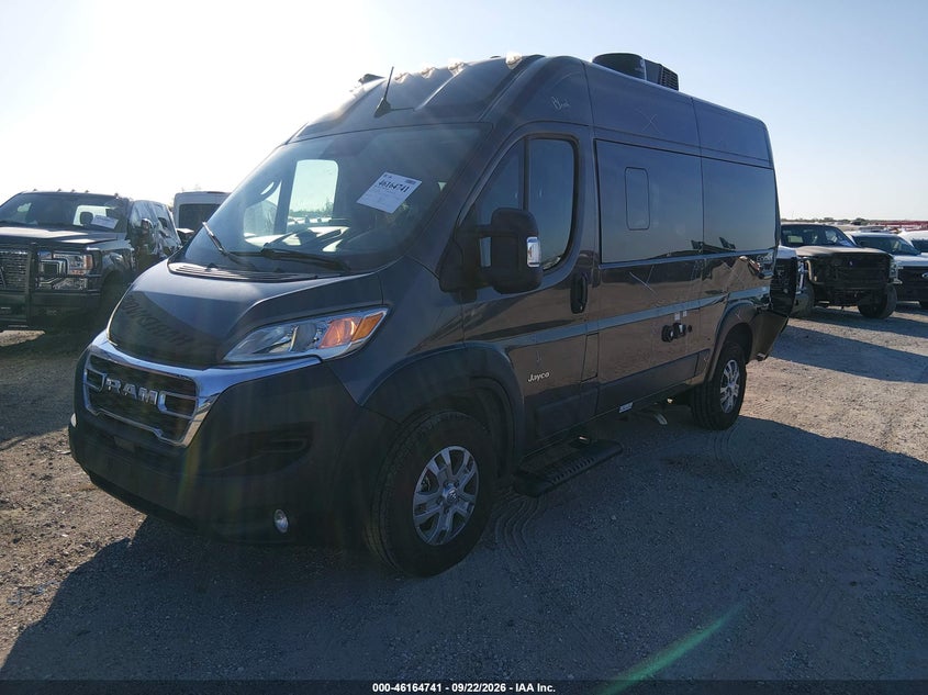 Vin: 3c6lrvbgxpe500296, lot: 46664583, ram promaster 1500 high roof 136 wb 20232