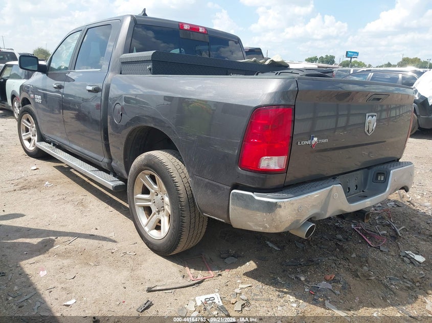 Vin: 1c6rr6lt2hs867056, lot: 46664595, ram 1500 lone star silver  4x2 5'7 box 20173