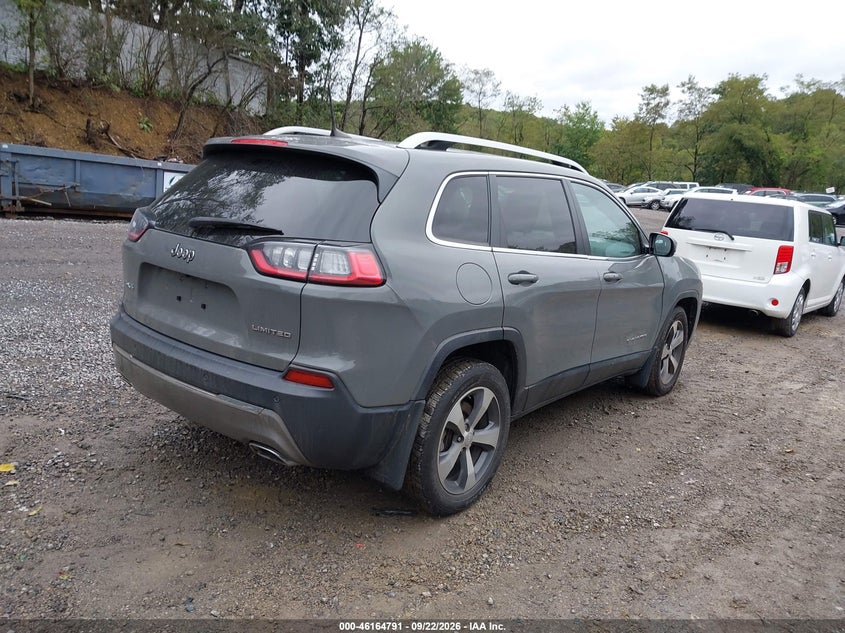 Vin: 1c4pjmdx6ld610170, lot: 46664633, jeep cherokee limited 4x4 20204