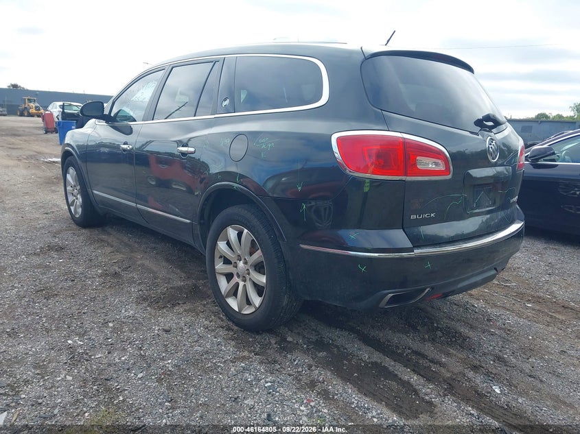Vin: 5gakvckd6ej341787, lot: 46664647, buick enclave premium 20143