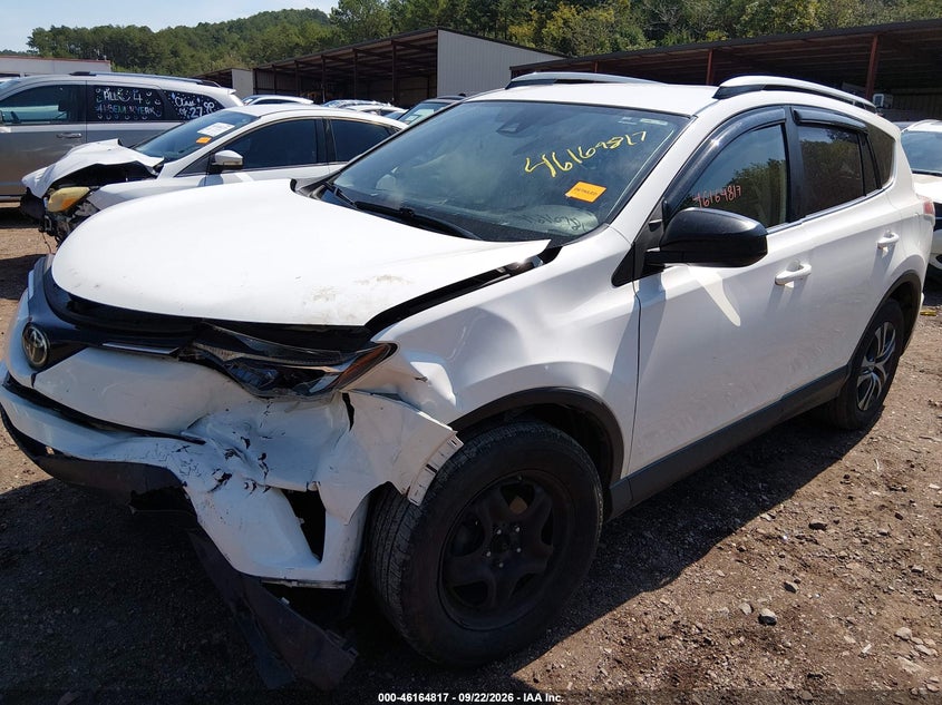 Vin: jtmzfrev8hj127518, lot: 46664659, toyota rav4 le 20172