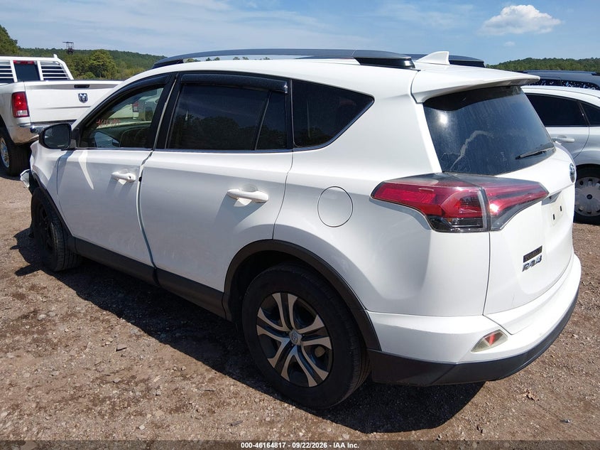 Vin: jtmzfrev8hj127518, lot: 46664659, toyota rav4 le 20173