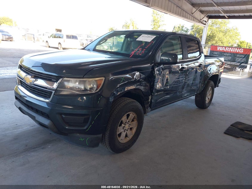2017 Chevrolet Colorado Wt, Left Side, IAAI, VIN 1GCGSBEN5H1174144 — photo 2