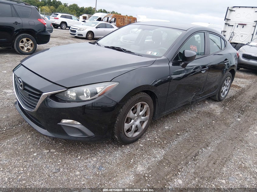 Vin: 3mzbm1u7xfm144992, lot: 46664690, mazda mazda3 i sport 20152