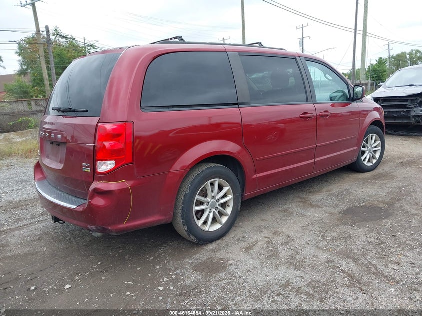 Vin: 2c4rdgcg2fr717091, lot: 46664696, dodge grand caravan sxt 20154