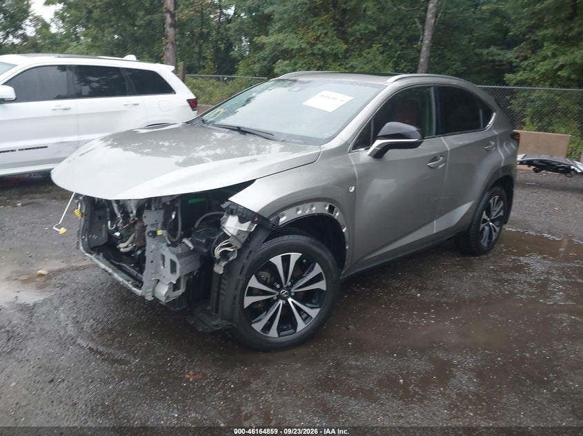 Vin: jtjsardz6m2250756, lot: 46664701, lexus nx 300 f sport 20212