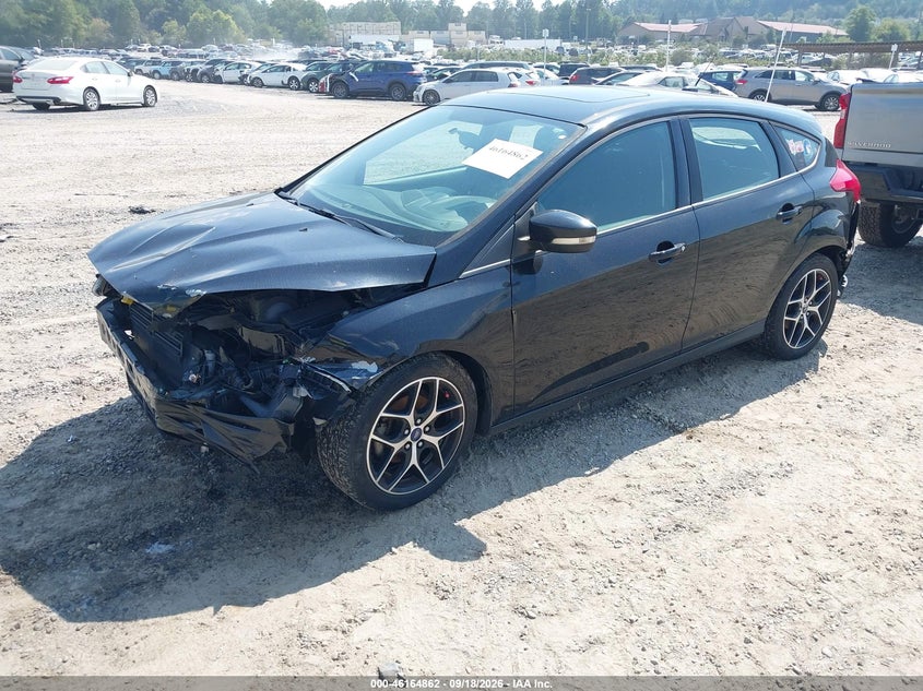 Vin: 1fadp3m25hl226111, lot: 46664704, ford focus sel 20172
