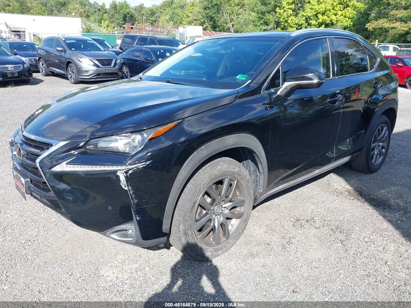 Vin: jtjbarbz0g2090509, lot: 46664721, lexus nx 200t 20162
