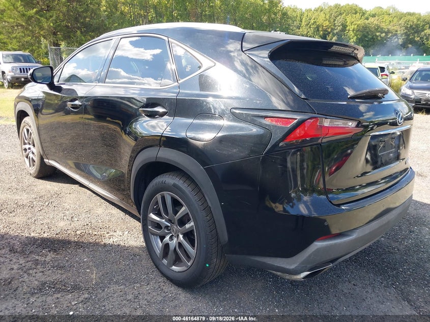 Vin: jtjbarbz0g2090509, lot: 46664721, lexus nx 200t 20163