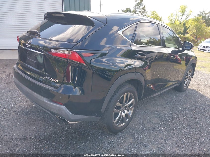 Vin: jtjbarbz0g2090509, lot: 46664721, lexus nx 200t 20164