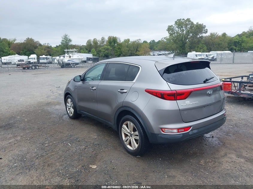 Vin: kndpm3ac1k7515273, lot: 46664725, kia sportage lx 20193