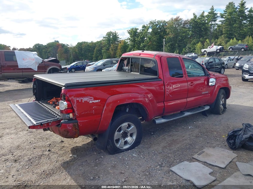 Vin: 5tfuu4en8bx009394, lot: 46664743, toyota tacoma base v6 20114