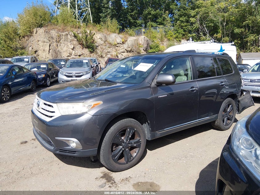 Vin: 5tddk3eh2cs105653, lot: 46664754, toyota highlander limited v6 20122