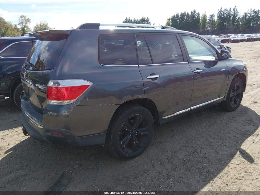 Vin: 5tddk3eh2cs105653, lot: 46664754, toyota highlander limited v6 20124