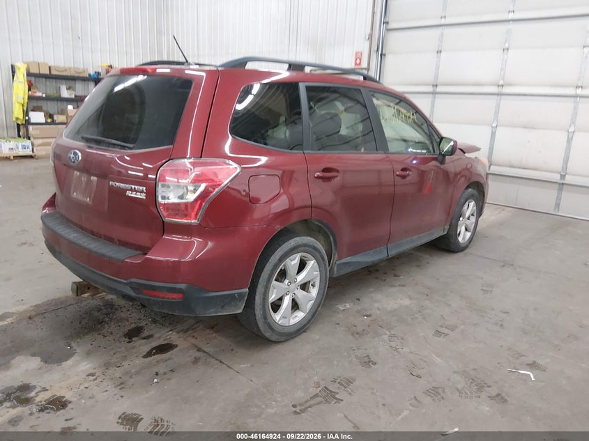Vin: jf2sjadc8fh512990, lot: 46664767, subaru forester 2.5i premium 20154