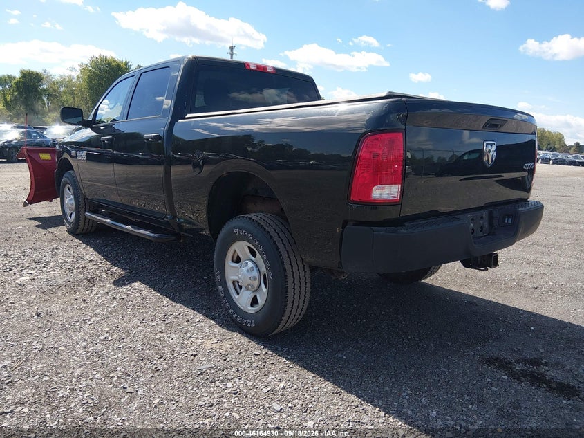 Vin: 3c6tr5ct3jg295282, lot: 46664772, ram 2500 tradesman  4x4 6'4 box 20183