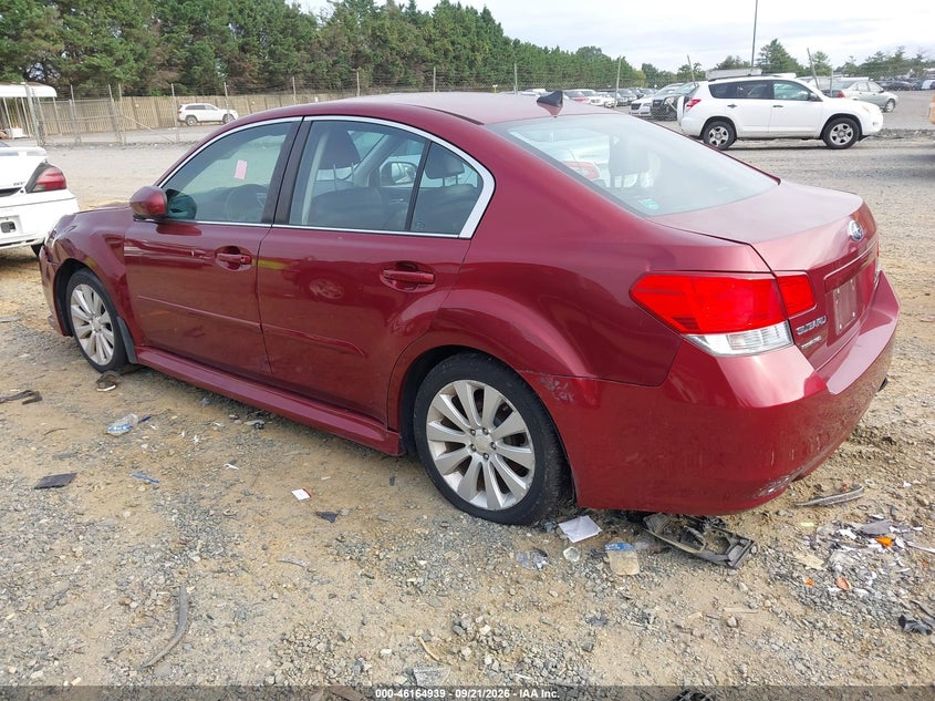 Vin: 4s3bmbl64b3222907, lot: 46664781, subaru legacy 2.5i limited 20113