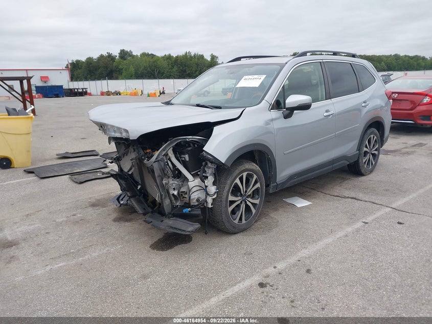 Vin: jf2skauc9mh488225, lot: 46664796, subaru forester limited 20212