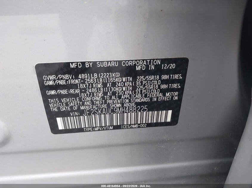 2021 SUBARU FORESTER LIMITED · Фото 9