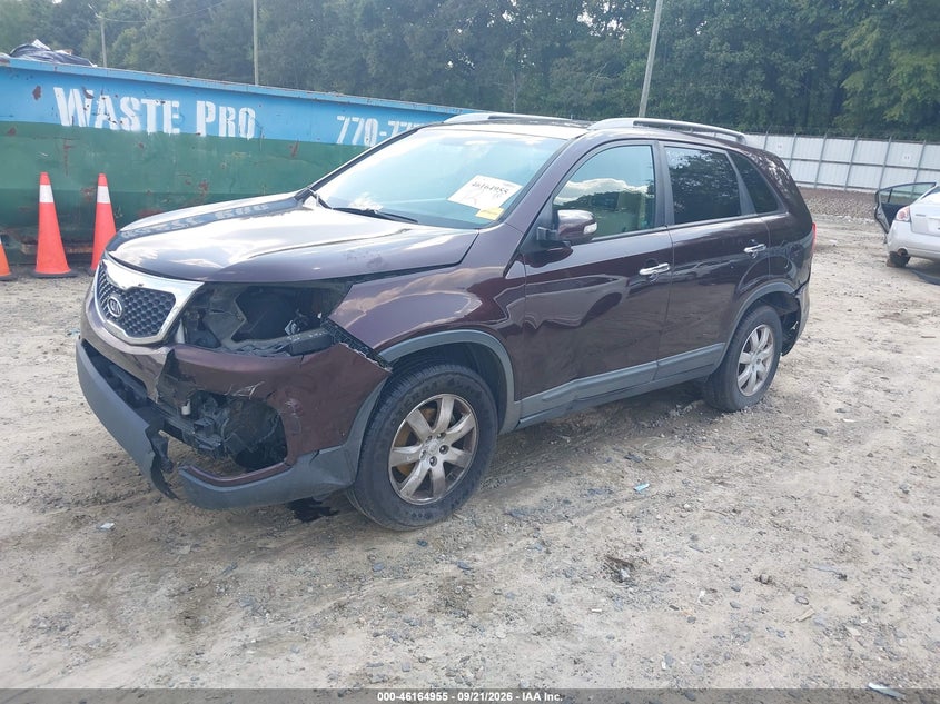 Vin: 5xykt4a21bg108437, lot: 46664797, kia sorento lx v6 20112