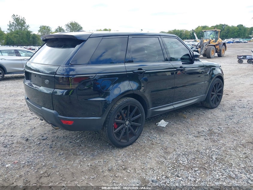 Vin: salwr2tf2ea358464, lot: 46664801, land rover range rover sport 5.0l v8 supercharged 20144