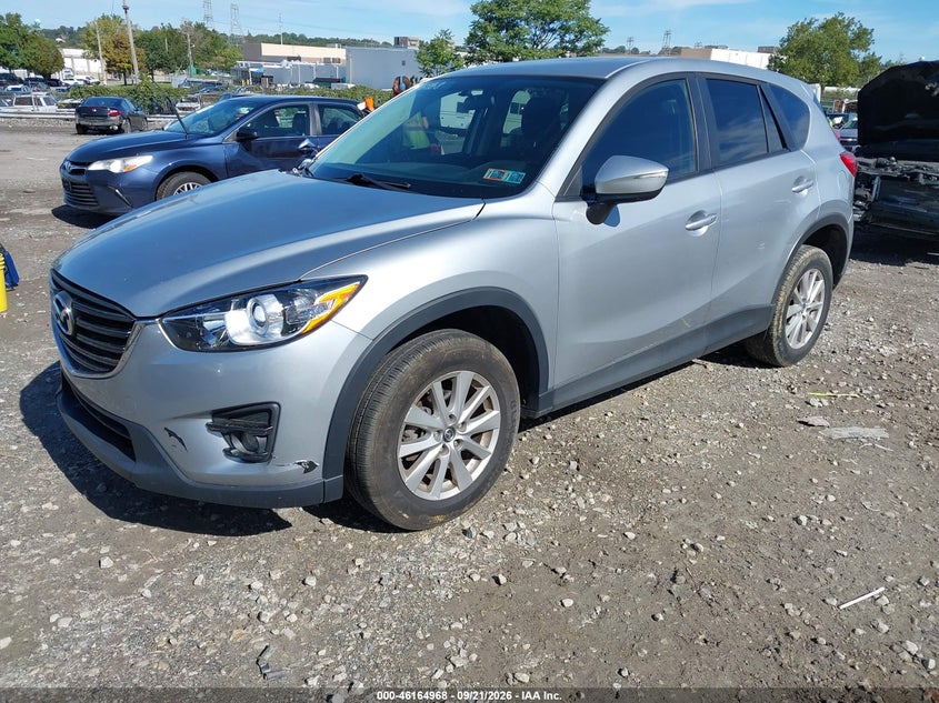 Vin: jm3ke4cy7g0625130, lot: 46664810, mazda cx-5 touring 20162