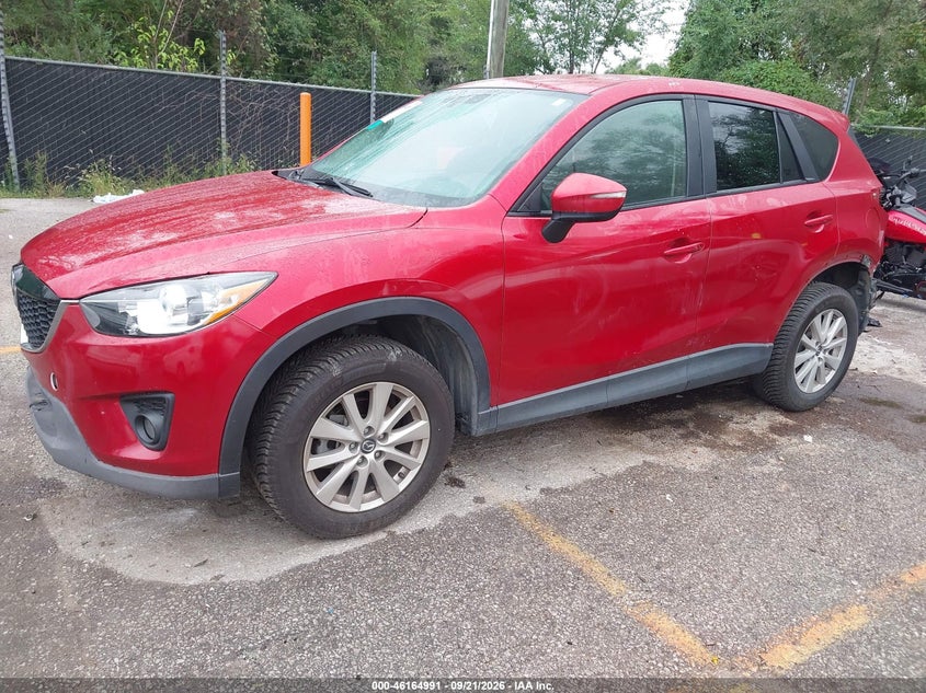 Vin: jm3ke2cy3f0547416, lot: 46664833, mazda cx-5 touring 20152