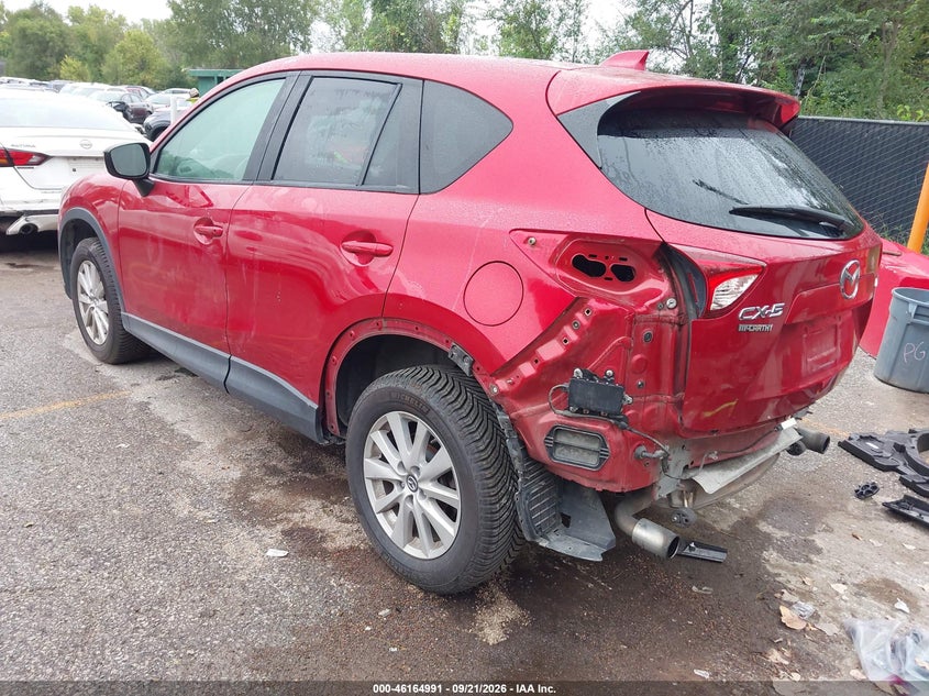 Vin: jm3ke2cy3f0547416, lot: 46664833, mazda cx-5 touring 20153