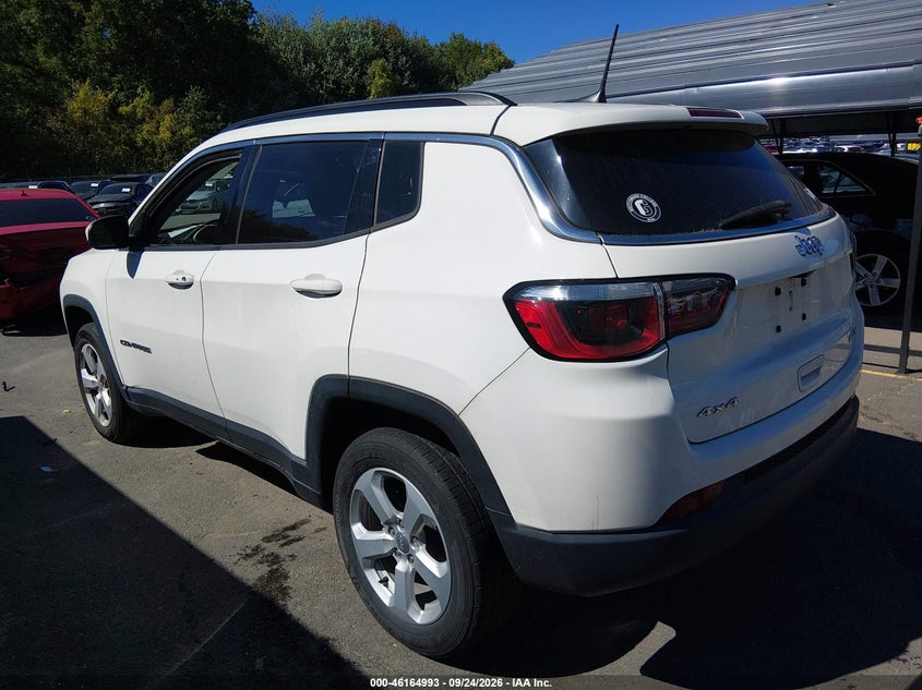 Vin: 3c4njdbb6lt229167, lot: 46664835, jeep compass latitude 4x4 20203