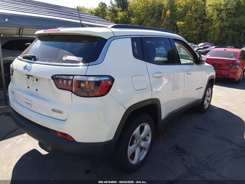 Vin: 3c4njdbb6lt229167, lot: 46664835, jeep compass latitude 4x4 20204