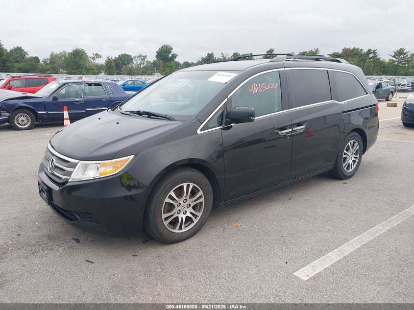 Vin: 5fnrl5h4xbb021994, lot: 46664842, honda odyssey ex 20112