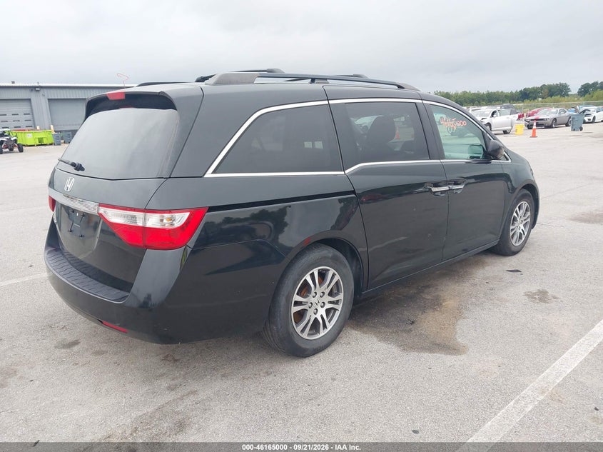 Vin: 5fnrl5h4xbb021994, lot: 46664842, honda odyssey ex 20114