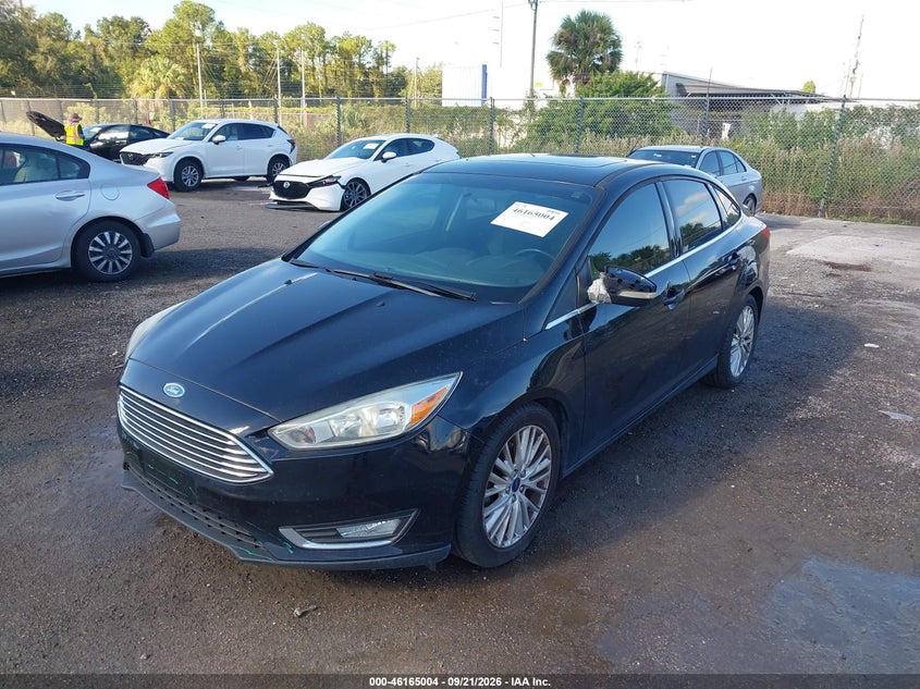 Vin: 1fadp3j20jl324702, lot: 46664846, ford focus titanium 20182