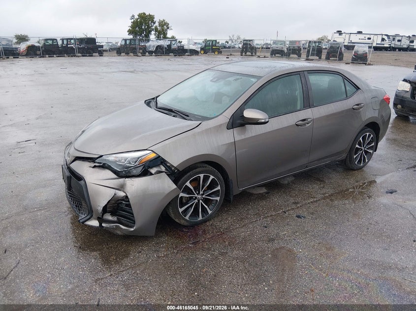 Vin: 5yfburhe2jp768720, lot: 46664887, toyota corolla se 20182