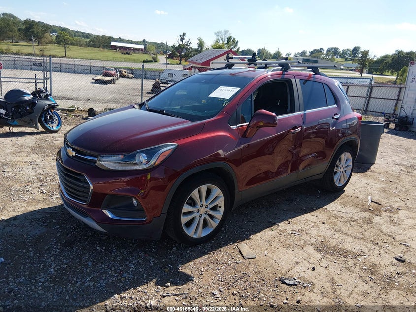 Vin: 3gncjmsb0hl195426, lot: 46664888, chevrolet trax premier 20172