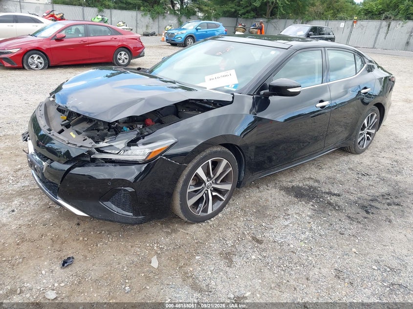 Vin: 1n4aa6dv7lc366475, lot: 46664903, nissan maxima sl xtronic cvt 20202