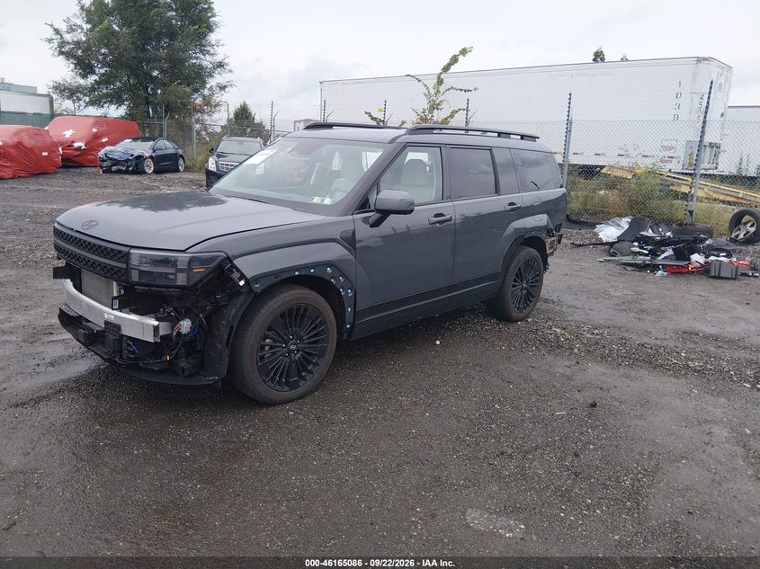Vin: 5nmp5dg14sh037870, lot: 46664928, hyundai santa fe hybrid calligraphy 20252