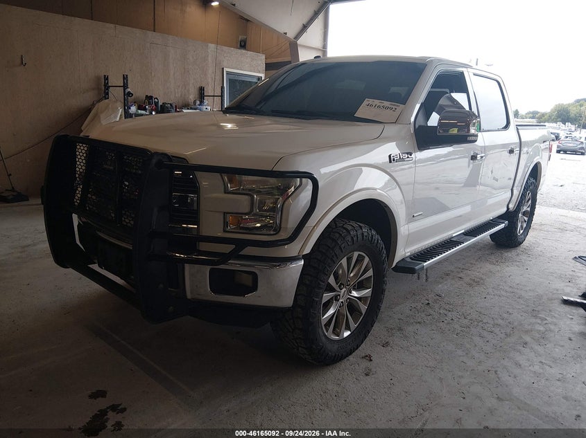 Vin: 1ftew1egxgfc05025, lot: 46664934, ford f-150 lariat 20162
